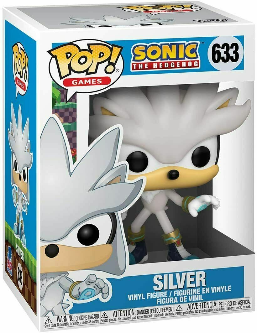 30th限定 Funko Pop! ソニック シルバー・ザ・ヘッジホッグ Funko POP Silver Sonic The Hedgehog # 633 Vinyl Figure 30TH