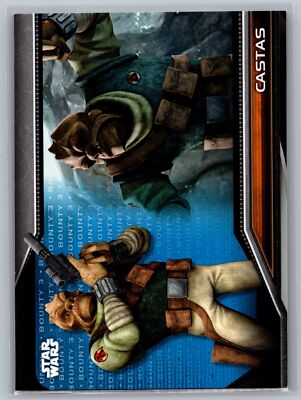 2021 Topps Star Wars Bounty Hunters #B3-85 Castas Bounty Level 3