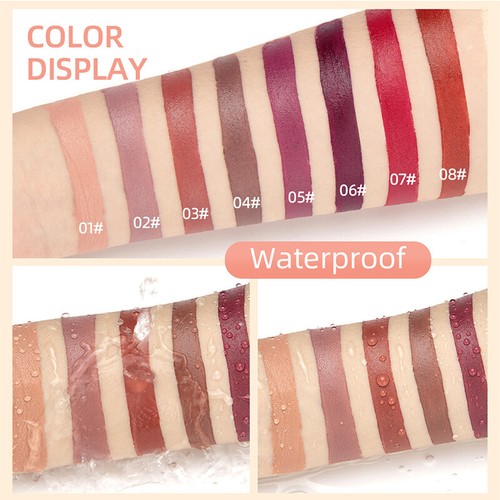 Double Head Lipliner Matte Lipstick Natural Lasting Waterproof Makeup Women  - Bild 10 von 20