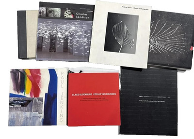 Art Book Lot Oldenburg Jenkins Contemporary Exhibition Catalogs Modern Art