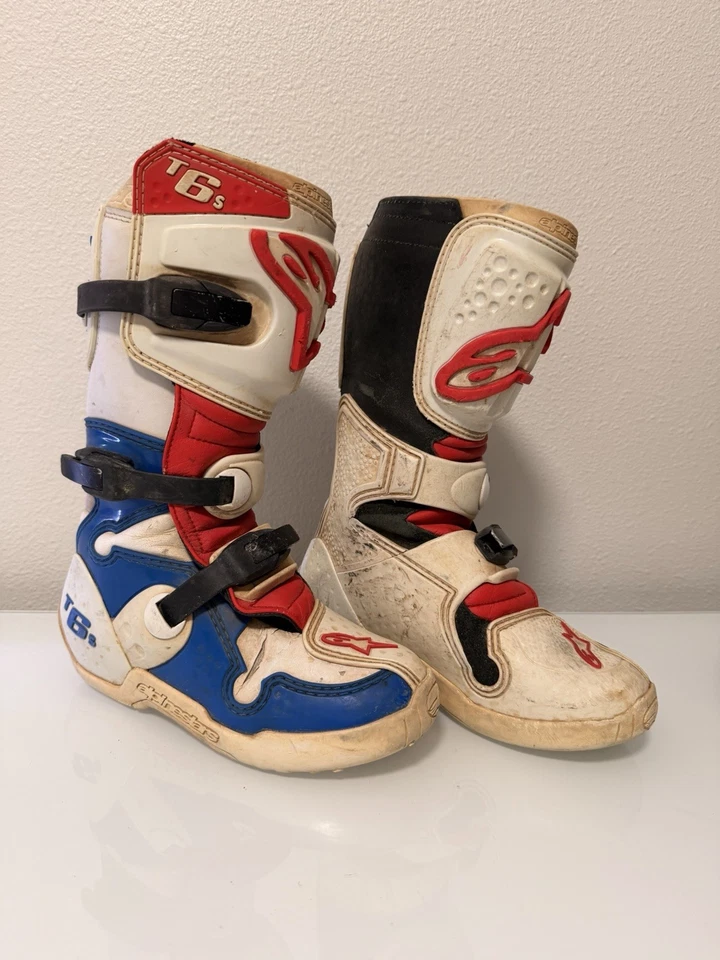Botas de Motocross Alpinestars T6s - Usadas - Estado Se muestra en las fotos Foto 2 de 4