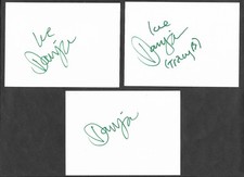 Dani Harmer, actress (Tracy Beaker) - 3x autographs