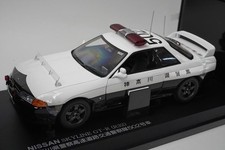 Kyosho Nissan Skyline Gt-r Police Patrol Car 502 2007 1:18 08366A