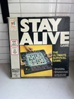 VINTAGE 1971 MILTON BRADLEY STAY ALIVE SURVIVAL GAME INCLUDING MARBLES