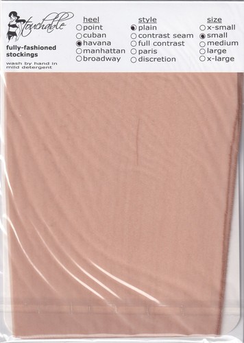 Bas Nylon à Coutures Saneb - Taille 3, Beige, 15 Deniers - Fully Fashioned, Fabriqué En France
