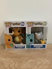 Pokémon Funko Pop! Vinyl: Silver/Metallic Bulbasaur #453 & Dragonite #850 New