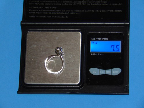Anello Georg Jensen "Goccia di rugiada" #152 pietra di luna Torun argento sterling misura US 6,0 - Foto 13 di 13