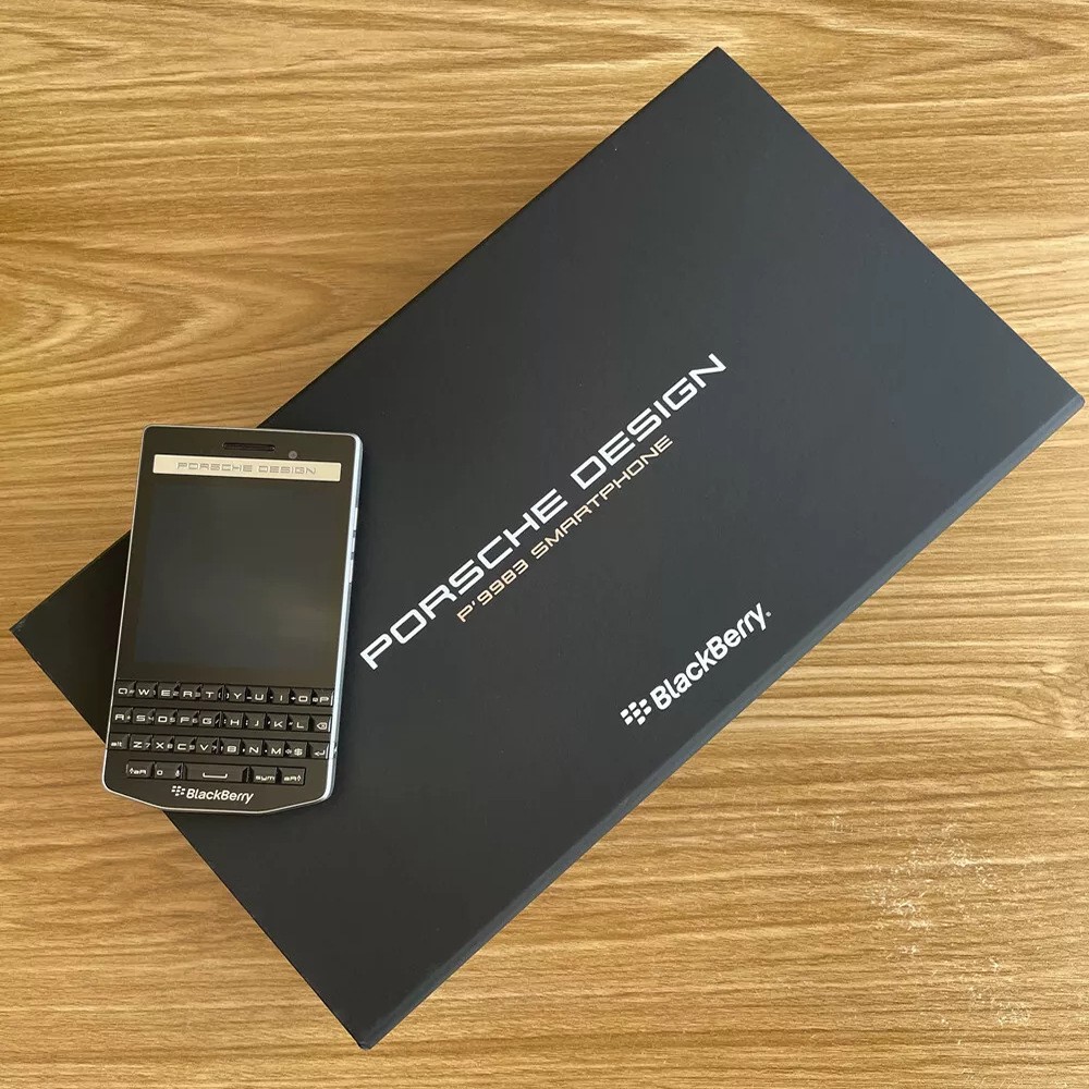 New Original Blackberry Porsche Design P'9983 Fiber 64GB Factory