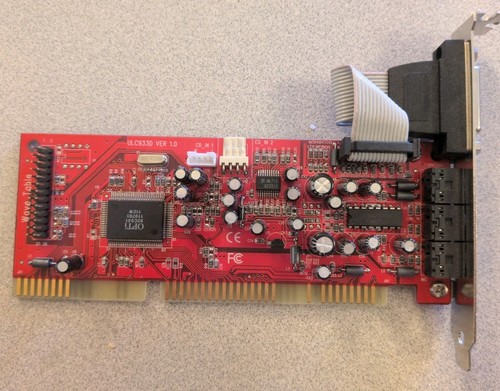 Vintage ISA Sound Card, OPTi Audio Card, ULC933D Ver 1.0, Free Shipping