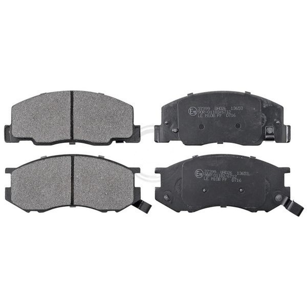 Bremsbelagsatz Mit VerschleißWarnung 15,5 Mm A.B.S. FüR Toyota Previa-image
