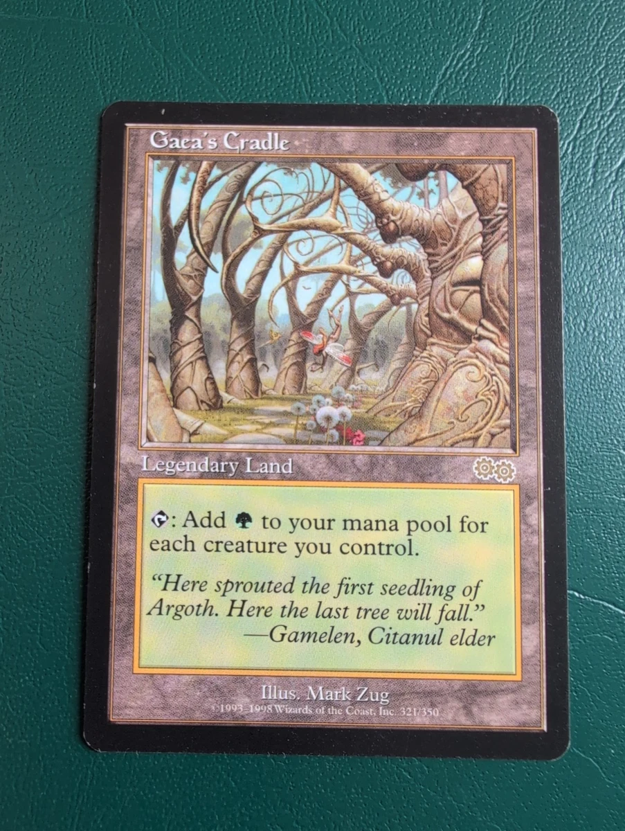 Gaea's Cradle Land Magic: The Gathering Individual Trading Card