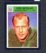 1966 Philadelphia #140 Pete Retzlaff (Eagles) Vg (Flat Rate Ship)