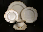 Lenox McKinley (Gold Trim) 5‑Piece Place Setting - Mint
