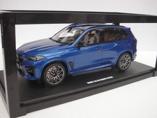 BMW X5 M COMPETITION 2023 MARINA BAY BLUE METALLIC  1/18 GT SPIRIT GT967 NEW