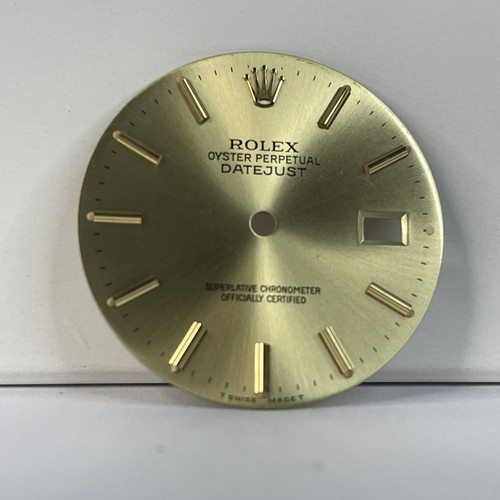 Rolex originale di fabbrica Datejust quadrante champagne 16233 16234 set rapido originale - Foto 2 di 9