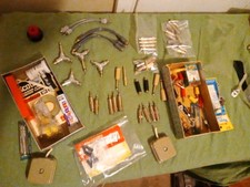 LARGE LOT Of Assorted Audio Cables-Connectors, Splitters Plugs Etc Free Shipping