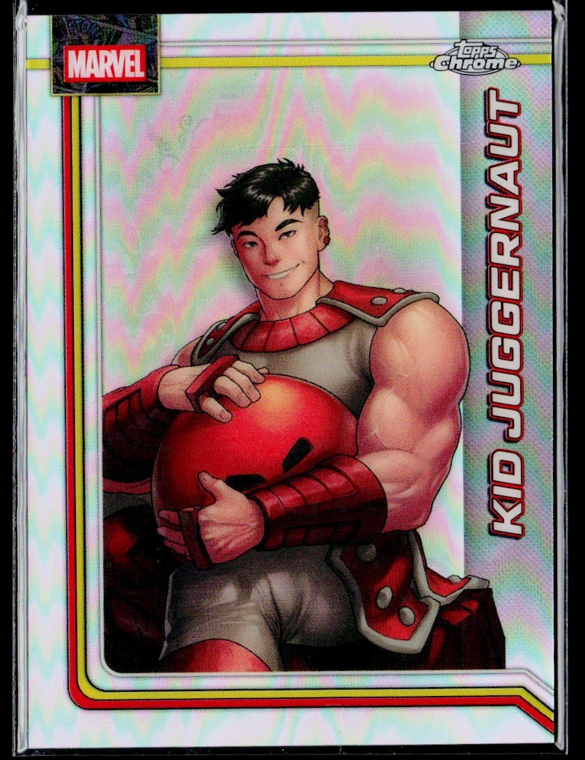 2026 Topps Chrome Marvel #64 Kid Juggernaut Refractor TZ 17D