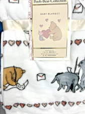 Winnie-the-Pooh  Friends Super Soft Baby Blanket 30x40