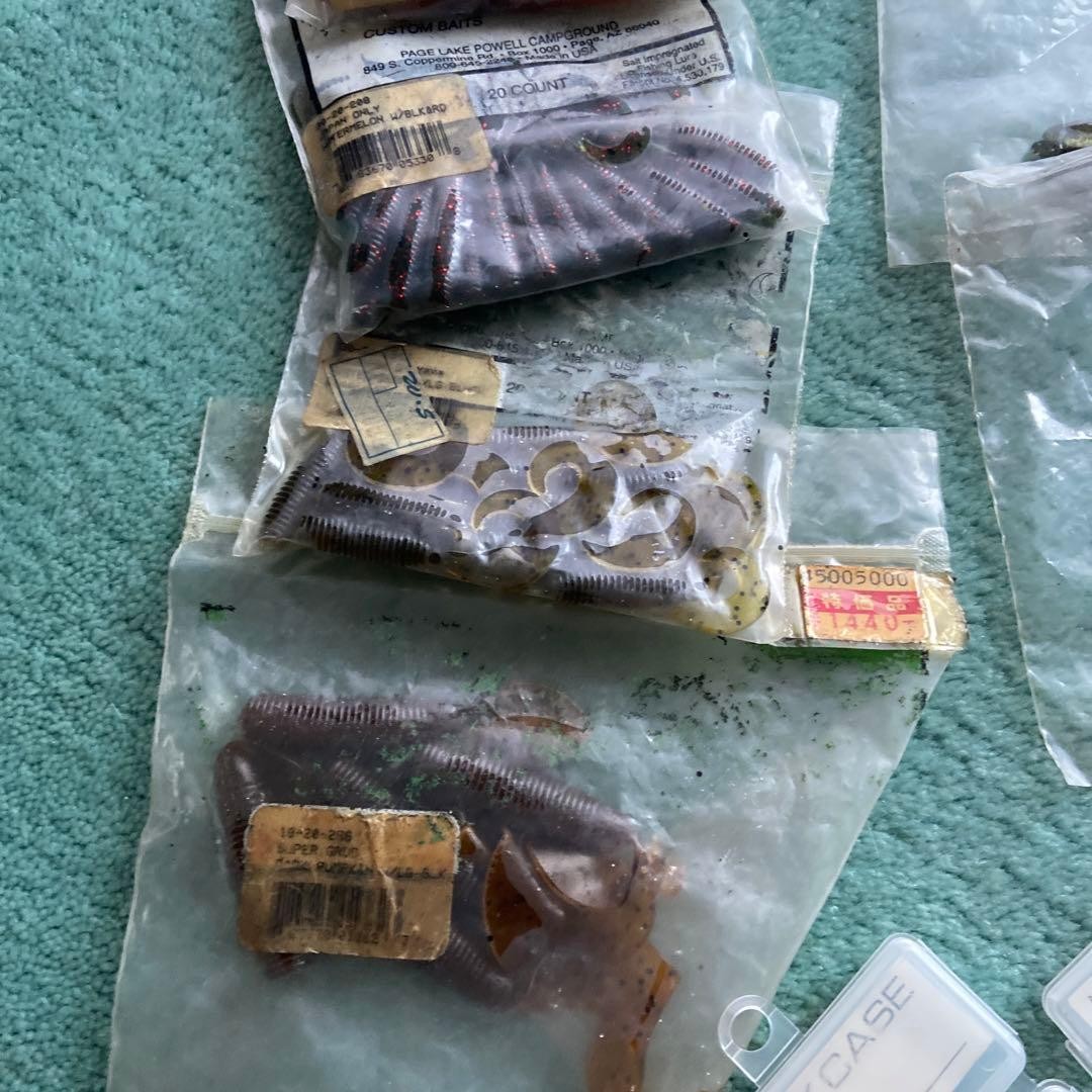 Old Worm Hook Rare Fishing Lot Gary Yamamoto - Image 11