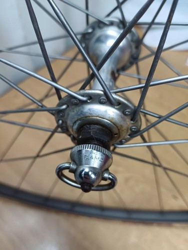 Campagnolo Record Mozzo Ruota e Cerchio Nisi Bicicletta Corsa Manca Stringente - Imagen 5 de 8