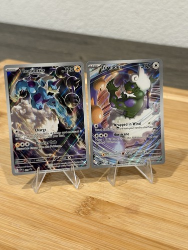 Thundurus & Tornadus ETB (209 And 210) SV:Promos Black Bolt & White Flare