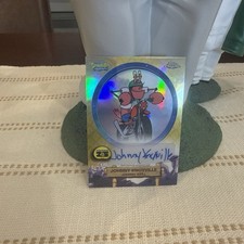 2025 Topps Chrome SpongeBob #SA-JK Solo Autograph Johnny Knoxville Johnny Krill