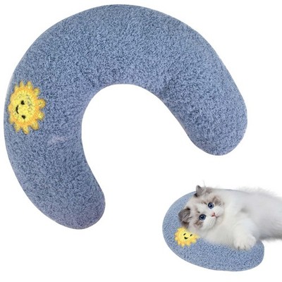 Katzenkissen Flauschiges Kissen,Weiches Katzenkissen Bettkissen,Weiches Flaus...