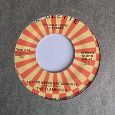 Roulette Records Golden Goodies GG-21 Flamingos/Dreamlovers 7" 45 RPM Stereo