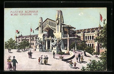 Ansichtskarte Milano, Esposizione 1906, Mostra Agraria, Ausstellung 