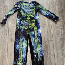 Dressing Up Role Play Costume Glow Skeleton 5-6 Years