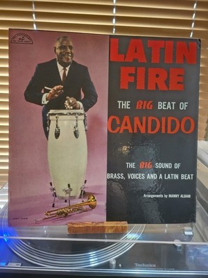Candido, Latin Fire, 1959 1st ABC-Paramount, Mono Promo, VG+/VG+