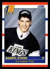 1990-91 Score - First Round Draft Choice Darryl Sydor #425 (RC)
