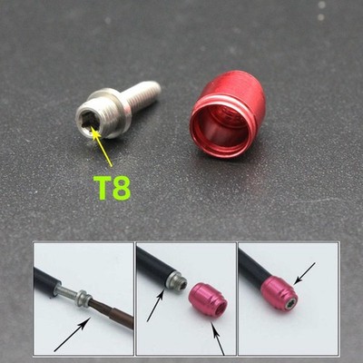 Langlebig Banjo Anschluss Set Scheibenbremse HRD LEVEL Rennrad Für Sram