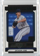 2024 Panini Three and Two Draft Class Emerald /5 Jackson Jobe #18 2oh