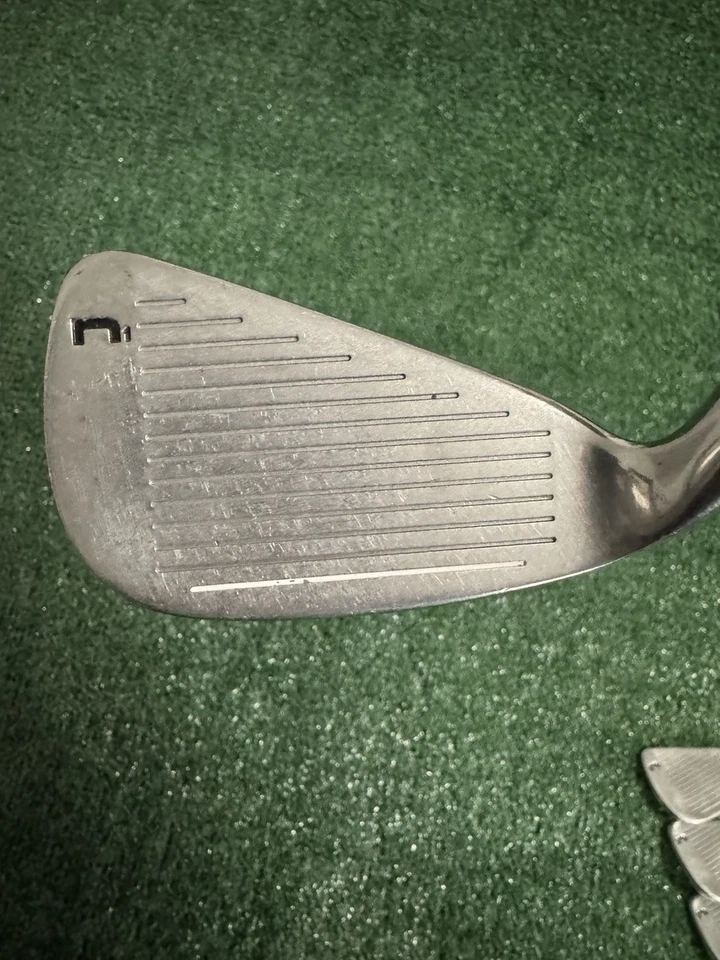 Juego de palos de golf Nicklaus Vintage Linear Dynamics hierros de acero inoxidable 3-PW Foto 4 de 4