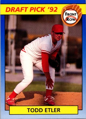 Todd Etler 1992 Front Row Draft Picks #63 Covington Catholic (KY) Colonels