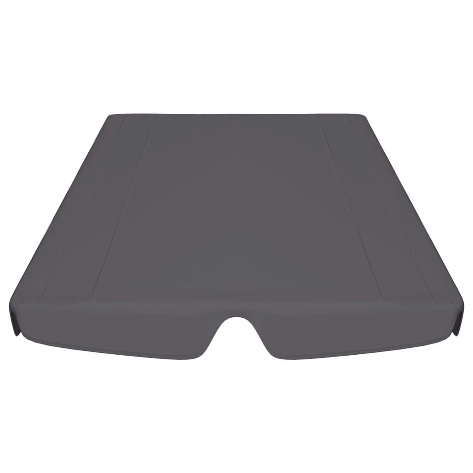  Toldo de repuesto para columpio de jardín antracita 74"/66.1"x57.1"/43.3" Foto 4 de 4
