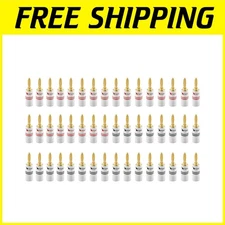 Hi-Fi Stereo Banana Plug 12-18 AWG - 48 Pcs