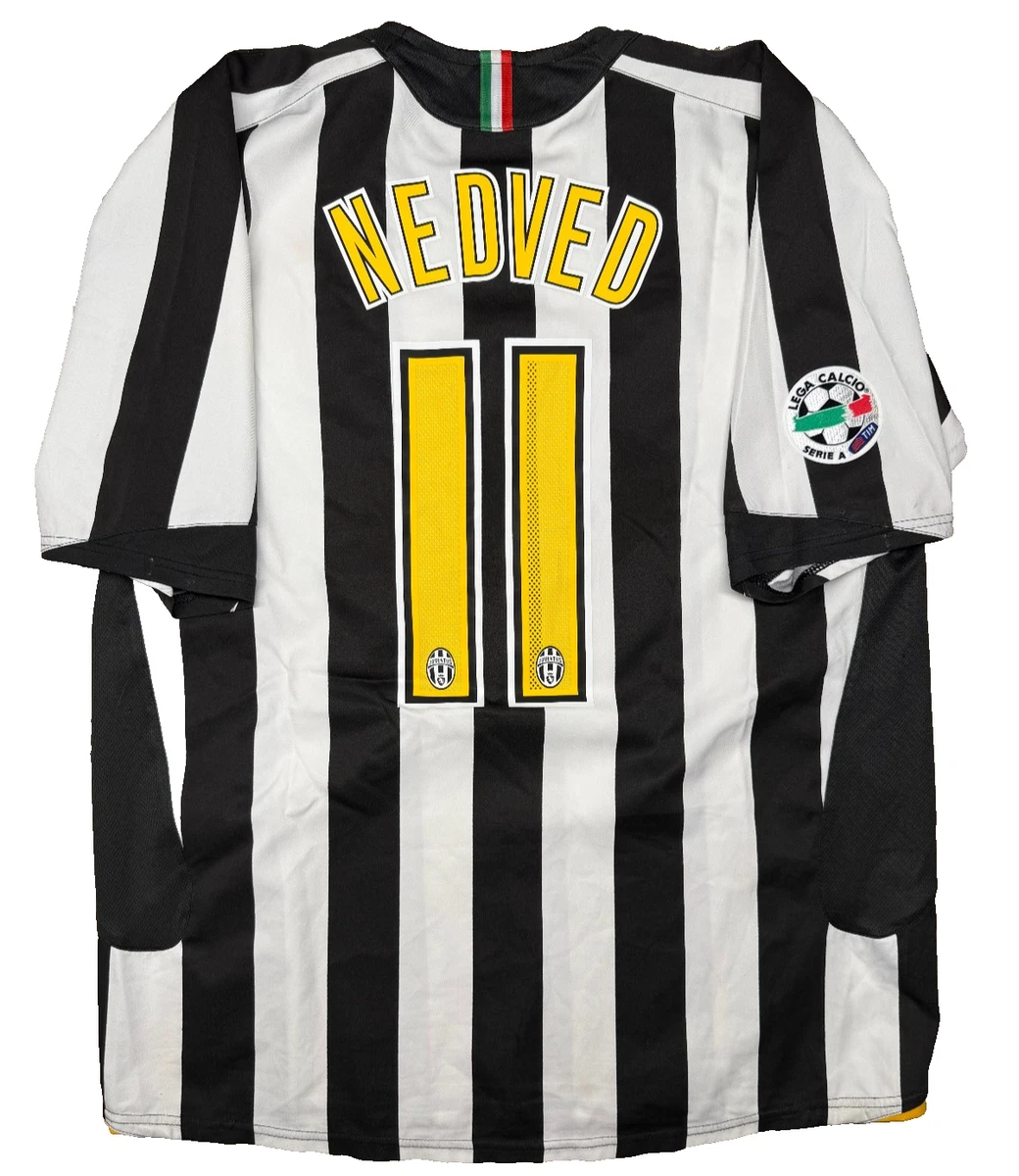 MAILLOT JUVENTUS TURIN 2004 NIKE vintage calcio maglia home shirt trikot L/S L EUR 114,90 - FR