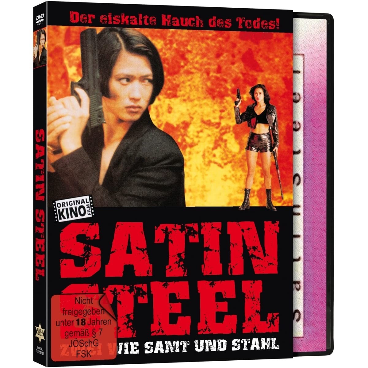 Satin Steel - Revenge of the Black Cat - Cover A (DVD) Jade Leung Anita Lee