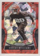 2019 Panini Prizm Rookies Red Ice Prizm Greedy Williams #315 1n0