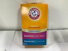Arm  Hammer Pet Fresh Vacuum Bags Kenmore C Q 5055 Panasonic C-5  C-18 3 Bags