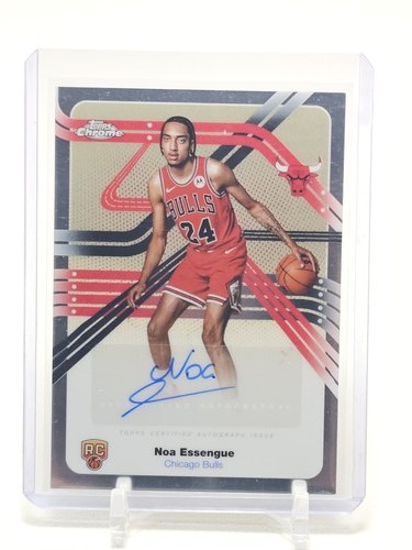 2025 Topps Chrome Noa Essengue Next Stop Signatures (RAW)