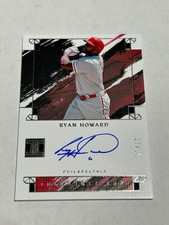 2024 Panini Impeccable Ryan Howard 7/35 On Card Indelible Auto Phillies E1