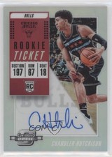 2018-19 Panini Contenders Optic Rookie Ticket Chandler Hutchison #129 Auto 5xx