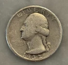 1932-P Washington Quarter - F - Fine - 90% Silver