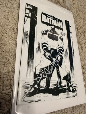 Absolute Batman 1 SDCC 2024 Ashcan (non-foil) Signed by Nick Dragotta