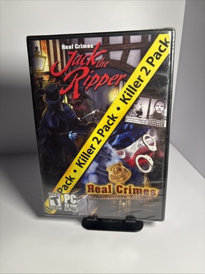 Classic PC CD Game Jack the Ripper & Real Crimes The Unicorn Killer 2010 VGC