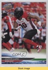 2025 Upper Deck CFL Green Cleyon Laing #43 READ 16vq