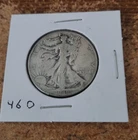 1946 d circulated Walking Liberty half dollar